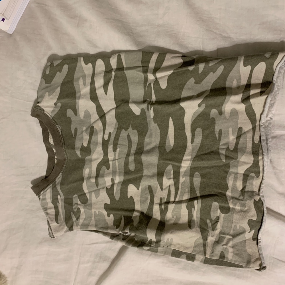 Camo tank top